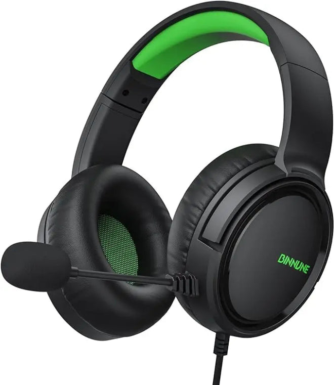 Gaming Headset with Mic - Xbox, PS5, PC, Switch Compatible